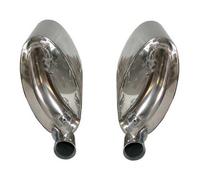 Silencieux arrière Sport DANSK en inox poli pour Porsche 993