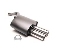 Silencieux arrière sport pour BMW Série 3 E90 Berline et E91 Touring 4 cylindres essence (02/2004-09/2008) - moteur N46B20