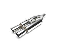 Silencieux arrière sport universel inox TA Technix 2 x 92 x 87mm oval / biseaute-27480589