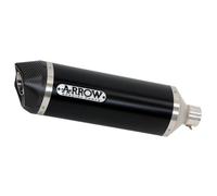Silencieux Arrow Alu Dark Race-tech embout carbone