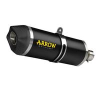 Silencieux Arrow Alu dark race-tech embout carbone
