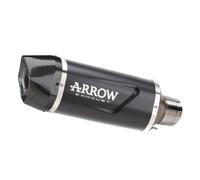 Silencieux Arrow Indy-race Alu Dark embout carbone