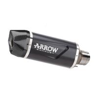 Silencieux Arrow indy race evo alu dark embout carbone
