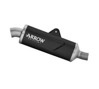 Silencieux Arrow indy race evo alu dark embout inox