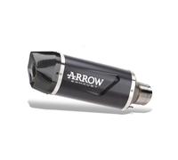 Silencieux Arrow indy race evo alu noir embout carbone