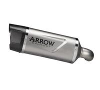 Silencieux Arrow indy race evo aluminium embout carbone