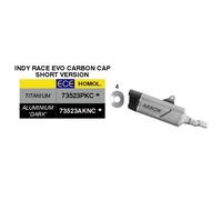 Silencieux ARROW Indy Race Evo Courte Titane pour Honda Nss Forza DCT ABS 750