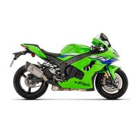 Silencieux Arrow Pista alu noir embout Carbonne