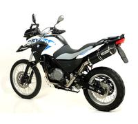 SILENCIEUX ARROW RACE TECH ALUMINIUM FONCE POUR BMW G 650 GS SERTAO 2012-2014