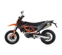 Arrow Silencieux Race-Tech Titane embout carbone KTM 690 SMC/Enduro R 19-21 Argenté Non homologué