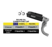 Echappement Arrow Round Sil Titanium Black Pista Ducati Panigale V2 2025