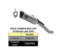Silencieux ARROW Slip-On Piste Et Joint pour Aprilia 1100 RSV 4 Usine 2019-2020