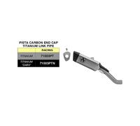 71003PTN - Silencieux Echappement Arrow Pista Dark / Titane Aprilia RSV4 (21-22)
