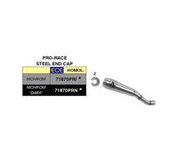 Silencieux ARROW Slip-On Pro-Race Nichrom Pour Suzuki 250 GSX R 2017-2020
