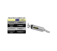 Silencieux ARROW Slip-On Race-Tech Aluminium pour Kawasaki ZX-6R Ninja 636