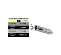 Silencieux ARROW Slip-On Race-Tech Noir Pour Honda CBR RA ABS 500 2013-2018