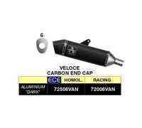 Silencieux ARROW Slip-On Rapide Aluminium pour Triumph 900 Tiger 2024-2024