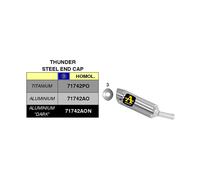 Echappement aluminium homologue Arrow Thunder Suzuki SVF650 Gladius 2009-2015