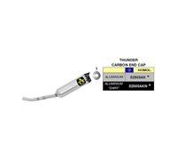 Silencieux ARROW Slip-On Street Thunder pour Yamaha 125 Wr X 4T 2009-2016
