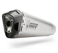 MIVV Silencieux d'échappement Delta Race B.037.LDRX BMW F 900 XR 2020-24 Slip-on homologué Argenté