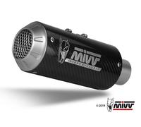 MIVV Silencieux Mk3 pour Benelli 502C 2019-24 E.005.lm3c Homologué Argenté
