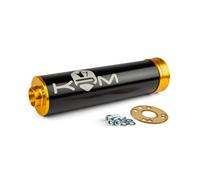 Silencieux/cartouche mecaboite krm alu - or