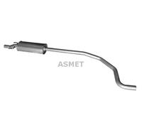 Silencieux central 05.272 ASMET pour OPEL CORSA D