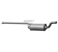 Silencieux central 07.212 ASMET pour FORD MAZDA VOLVO