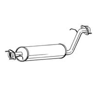 Silencieux central BOSAL 211-383