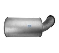 Silencieux Central/Final DT SPARE PARTS Pour ENTRE AUTRES RENAULT TRUCKS