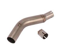 Silencieux collecteur Moto Pour Suzuki GW250 GE250 GW 250 GE 250 Échappement Moto Silencieux Modifié Côté Droit En Acier Inoxydable Tuyau Liaison Intermédiaire Slip On