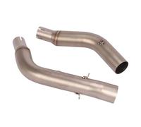 Silencieux collecteur Moto Pour Suzuki GW250 GE250 GW 250 GE 250 Moto Échappement Modifié Système Silencieux Acier Inoxydable Double Lien Intermédiaire Tuyau Slip On