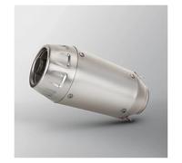 Silencieux collecteur Moto Silencieux D'échappement Universel 51 Mm Moto Pour Z900 Z 900 R1 R3 R6 CBR400R CBR500R S1000RR CBR 4000 RR 500R MT07 MT09 Duke390(2)