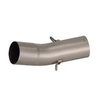 Silencieux Compatible avec pour ZX6R pour Zx636 2009-2024 Moto Slip on Échappement Modifier Tuyau De Liaison Intermédiaire 51 Mm