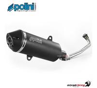 Silencieux complet acier Polini pour Yamaha Tricity 125ie Euro 4 2017>