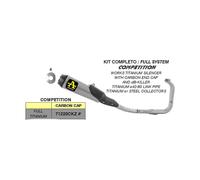 Silencieux Complet ARROW Competition pour Kawasaki 400 Ninja 2023-2023