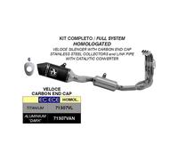 Silencieux Complet ARROW Homologué Pour Triumph DAYTONA 660 2024-2024