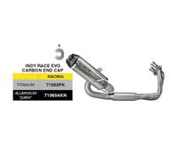 Silencieux Complet ARROW Indy Race Evo Titane pour Kawasaki 650 Ninja 2024-2026