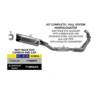 Marmite Complète ARROW Indy Race EVO Titane Pour Yamaha TRACER 9 GT+ 900 2025-2