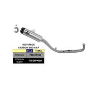 Arrow Indy Race T-max 560 2021 Titanium Homologated Full Line System Noir Homologated