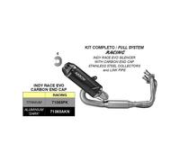 71065AKN - Échappement complet Arrow Indy Race EVO Dark Kawasaki NINJA 650 (24-)
