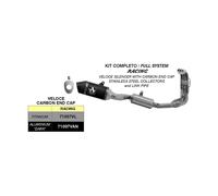 Silencieux Complet ARROW Racing pour Triumph Daytona 660 2024-2024