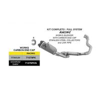Silencieux Complet ARROW Works Racing Titanium Pour Suzuki GSX 8S 800 2024-2025