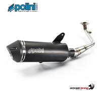 Pot d'chappement complet en acier Polini pour SYM GTS125i EVO