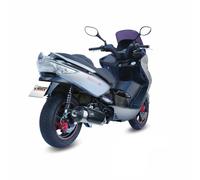 MIVV Ligne d'échappement complète Urban pour Kymco Xciting 250 (2006-07) / 300 (2007-14) Argenté