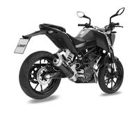 ECHAPPEMENT COMPLET 1X1 MIVV GP ACIER NOIR POUR KTM 125 DUKE 2011-2016