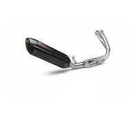 Silencieux Complet Noir MIVV Son Pour Kawasaki 650 ER6N 2012-2016