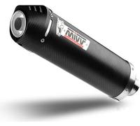 Silencieux complet ovale MIVV noir avec embout en carbone pour YAMAHA T-Max 560 2022-2024