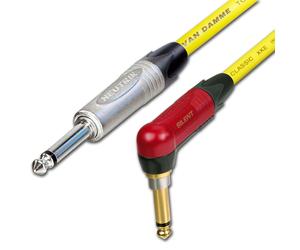 Silencieux Coudé Neutrik Guitare Jack à Câble Van Damme Câble. 6m 5m Électrique