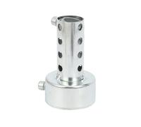 Silencieux d'?chappement de moto argent? avec d?flecteur DB 48 mm x 80 mm